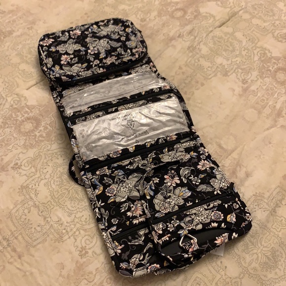 Vera Bradley Quilted Floral Makeup/Jewelry Travel Case - Picture 6 of 11